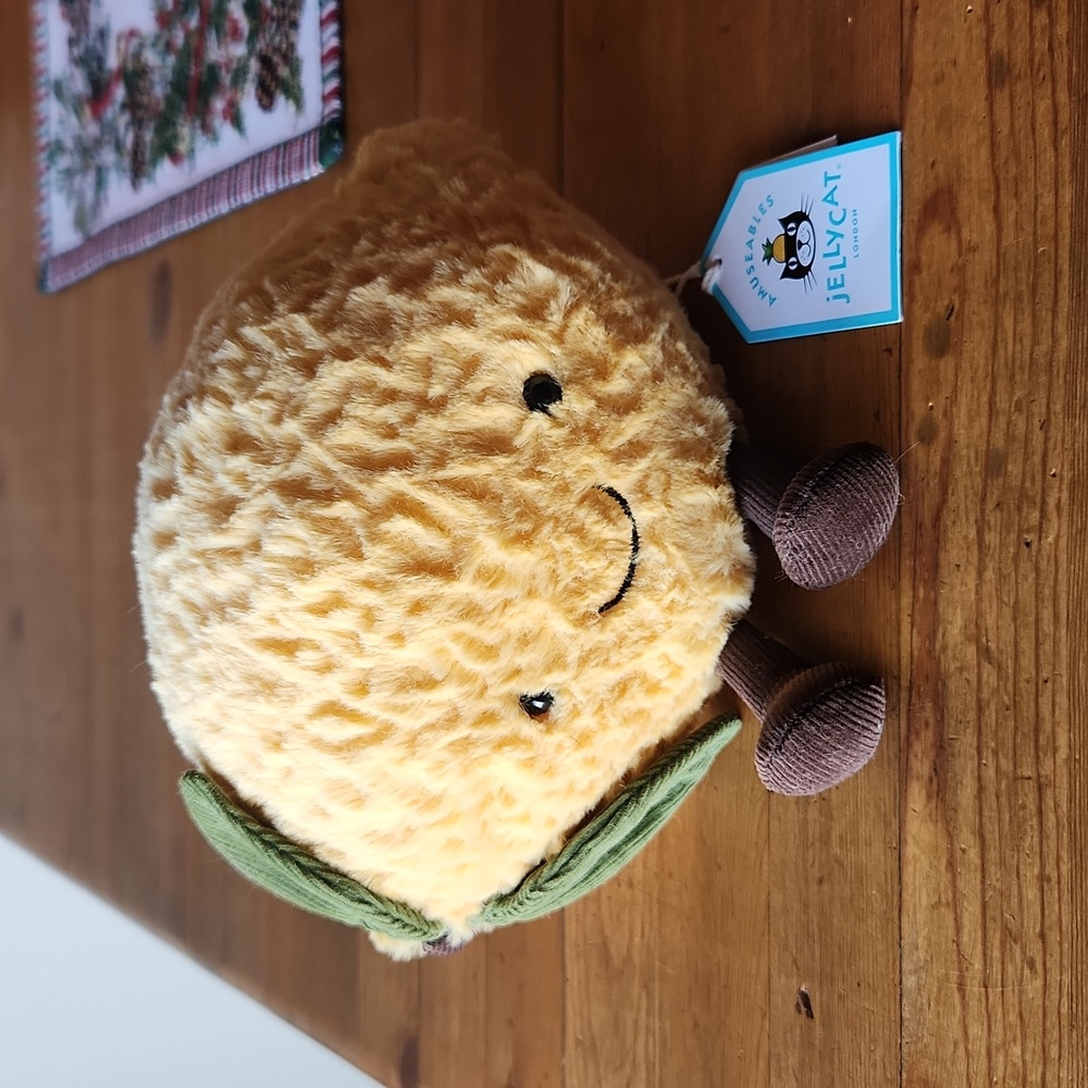 Jellycat Small Amuseable 🍋 Lemon 6.5" Soft & Plush NWT - Picture 2 of 5